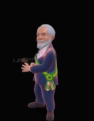 Barbudo do Planalto - personagem do CORO SOLTO: Treta Suprema