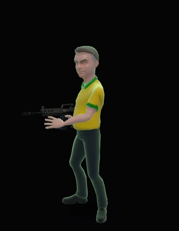 Capitão do Cercadinho - personagem do CORO SOLTO: Treta Suprema